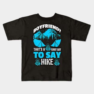 Hike Mountains Kids T-Shirt